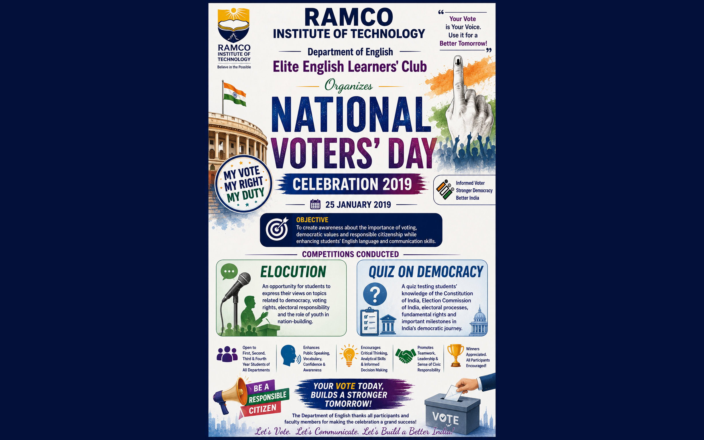 National Voters Day & Republic Day